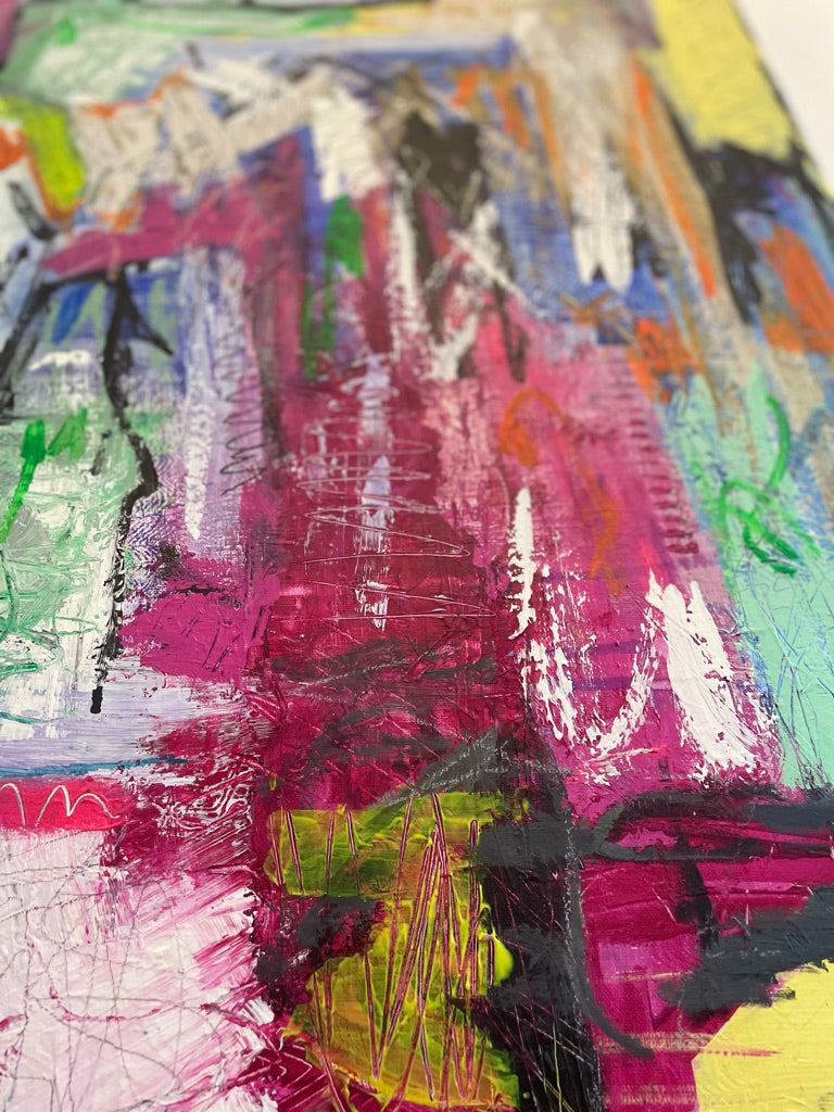 Large Painting - Thoughts of You