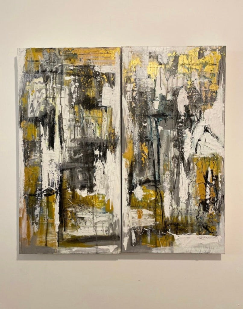 Medium Painting- Gold Crap
