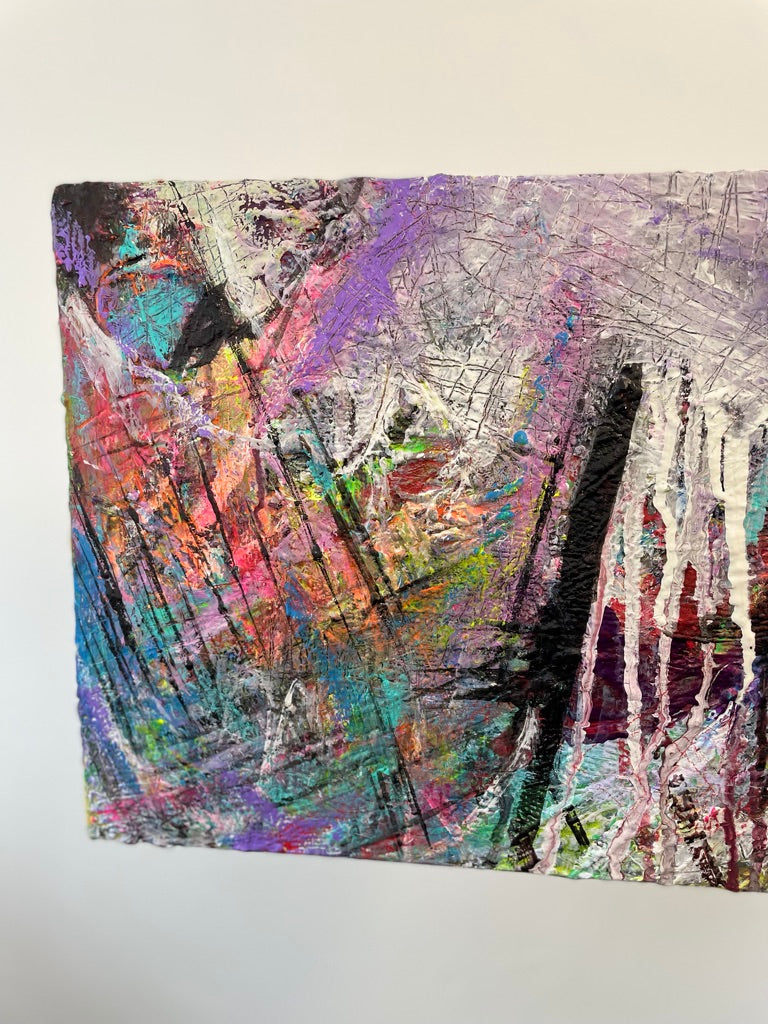 Small Painting- Disco Panda Mind Maze