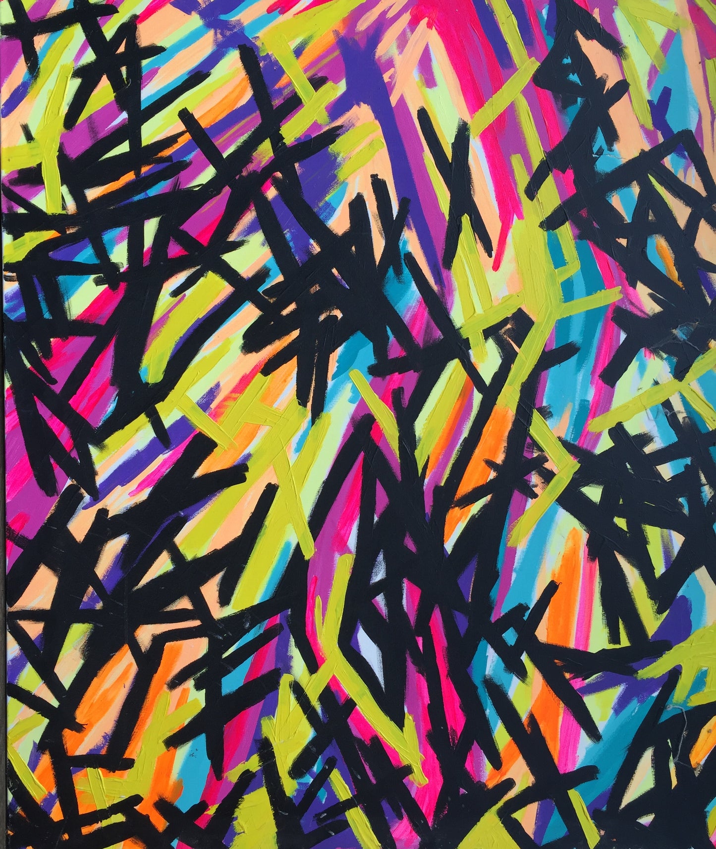 Large Painting- Strawberry Delight