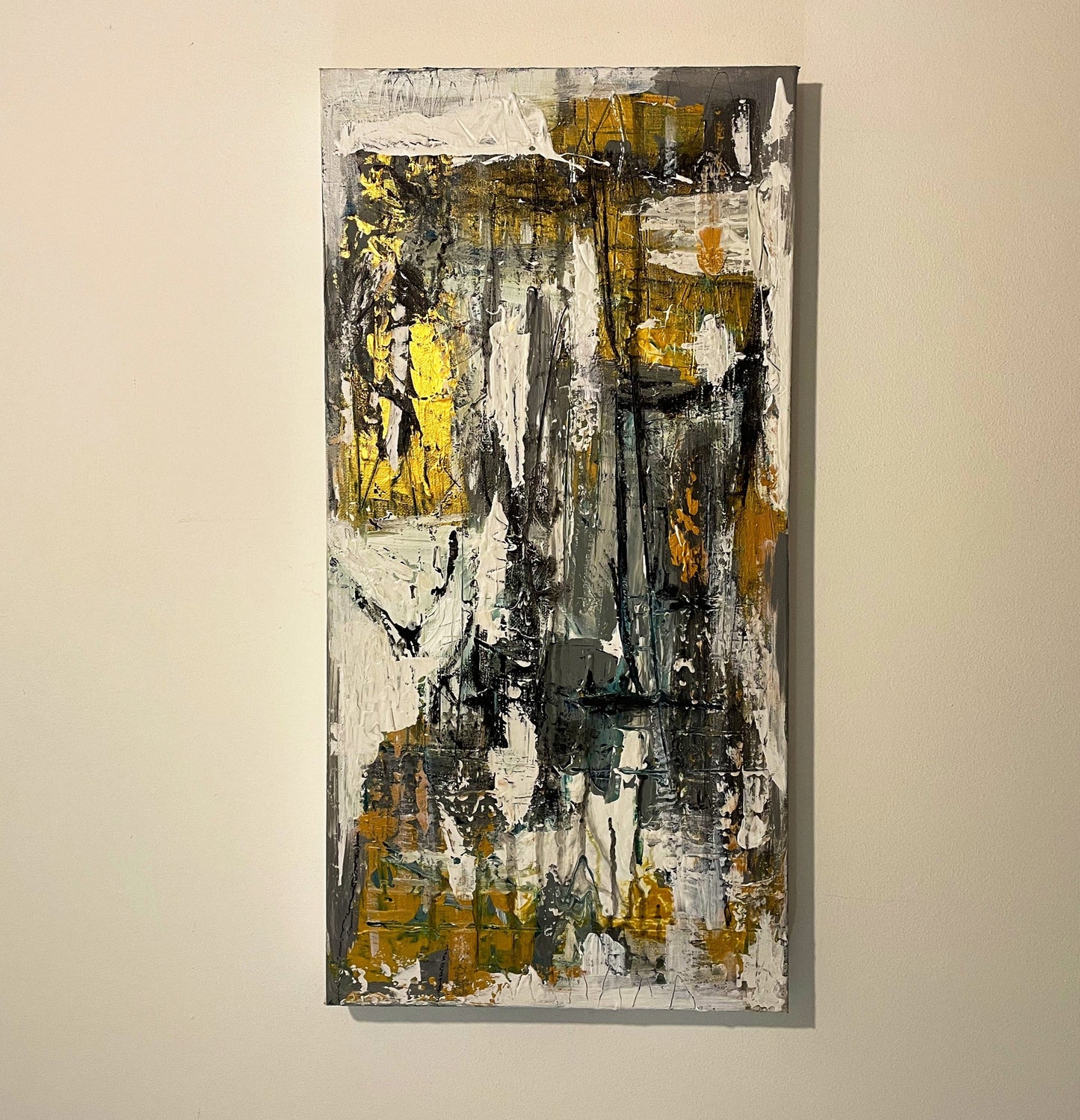 Medium Painting- Gold Crap