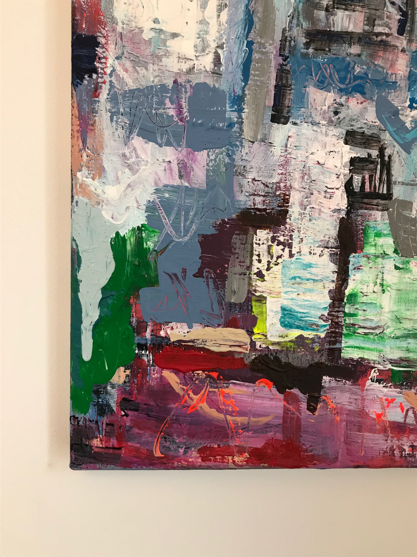Large Painting - Which Way Now