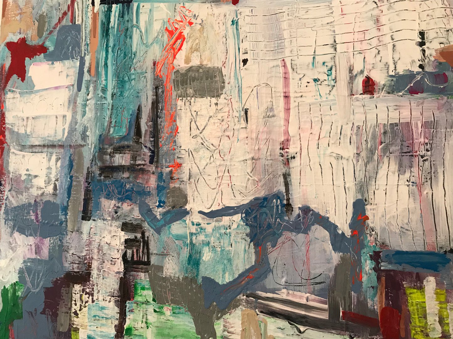Large Painting - Which Way Now