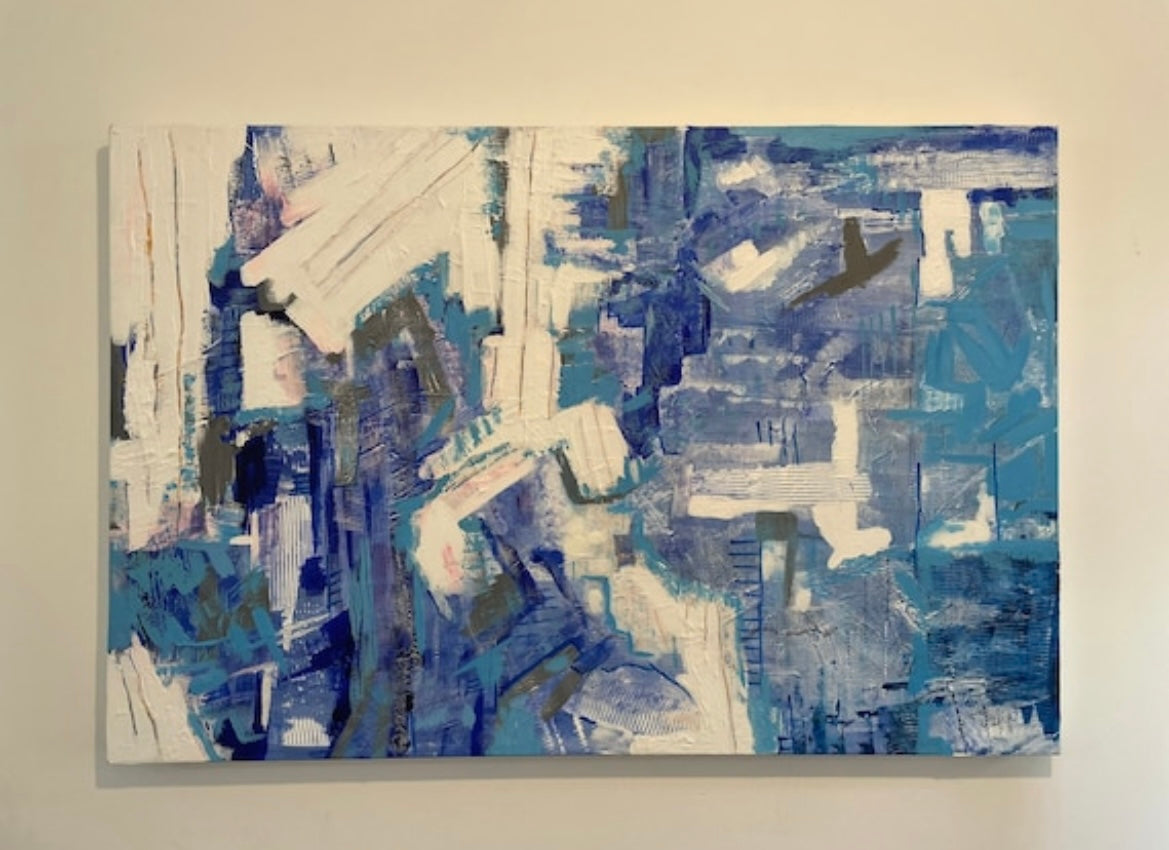 Large Painting - Not Blossom