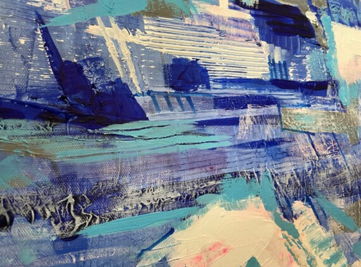 Large Painting - Not Blossom
