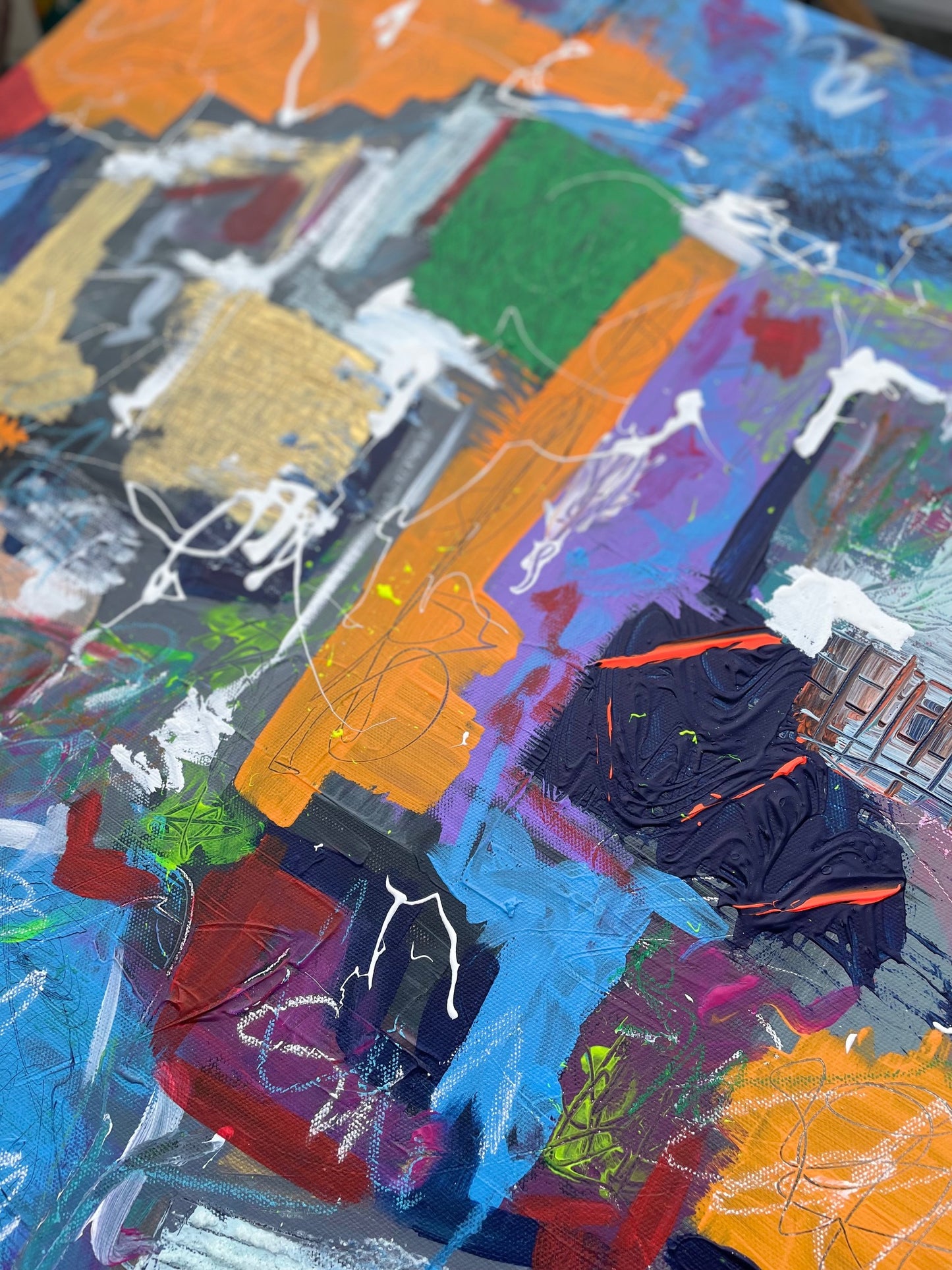 Medium Painting - I Wasn't Even a Failed DJ