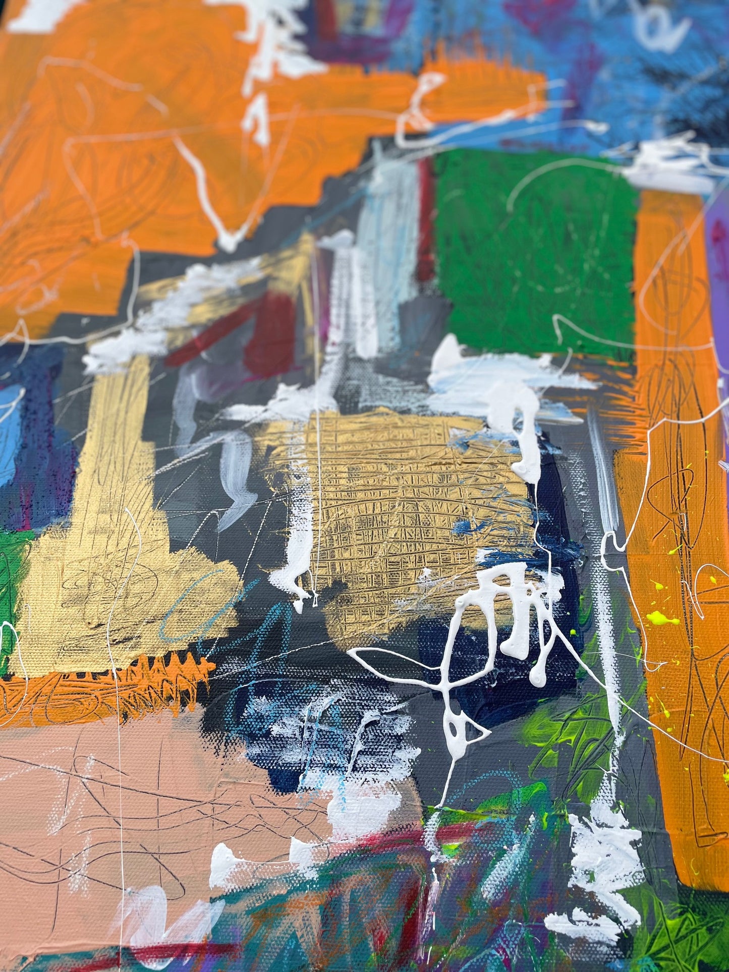 Medium Painting - I Wasn't Even a Failed DJ