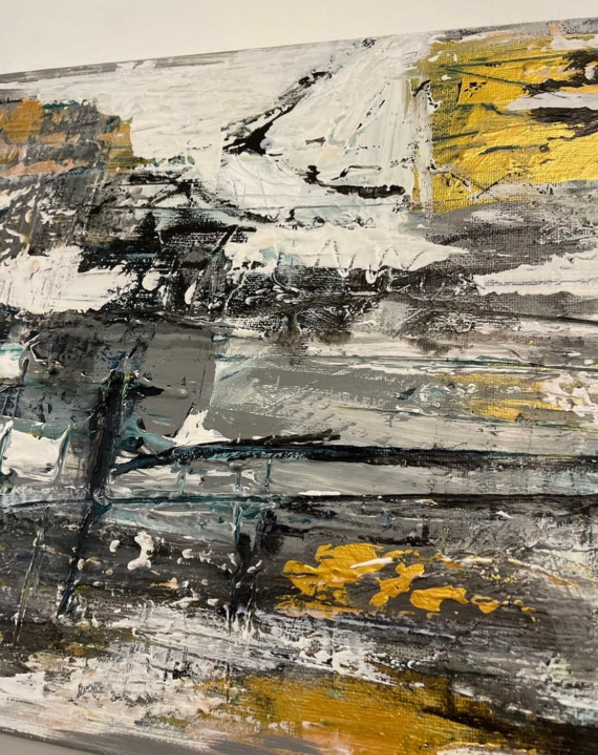 Medium Painting- Gold Crap