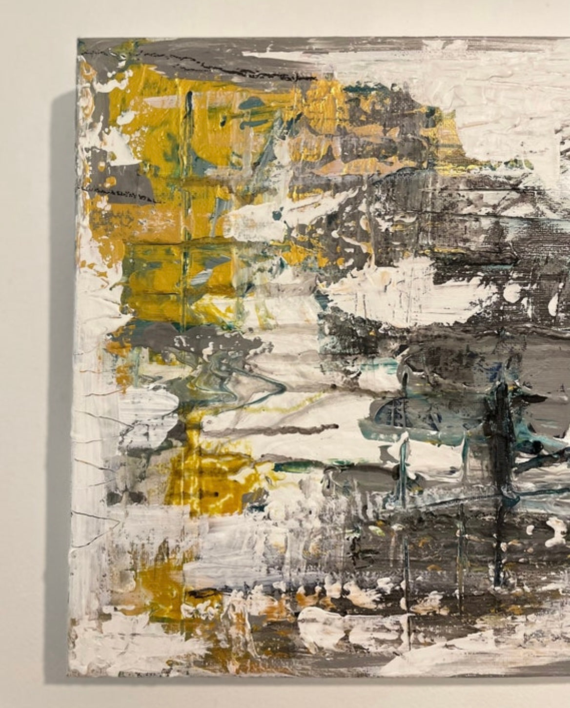 Medium Painting- Gold Crap
