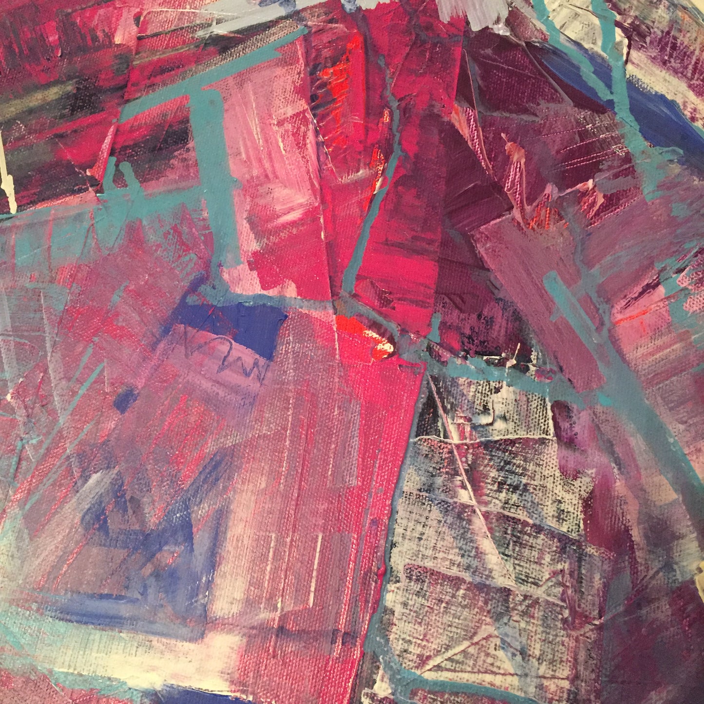 Large Painting - Flying Chairs