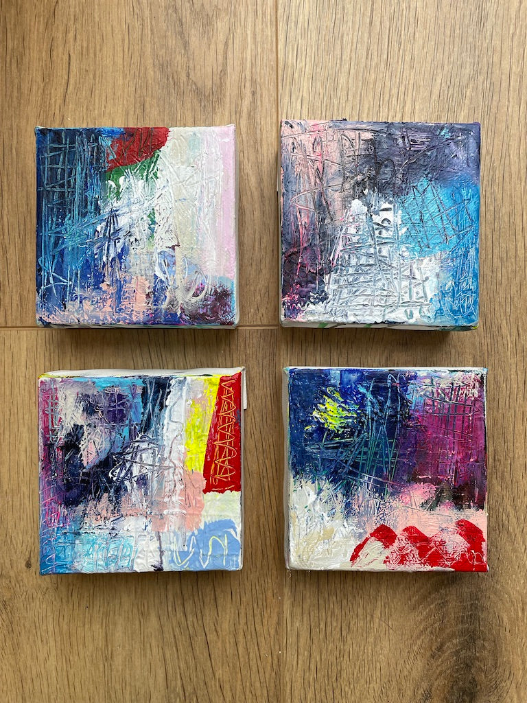 Mini Painting - Alphabet Series - Q