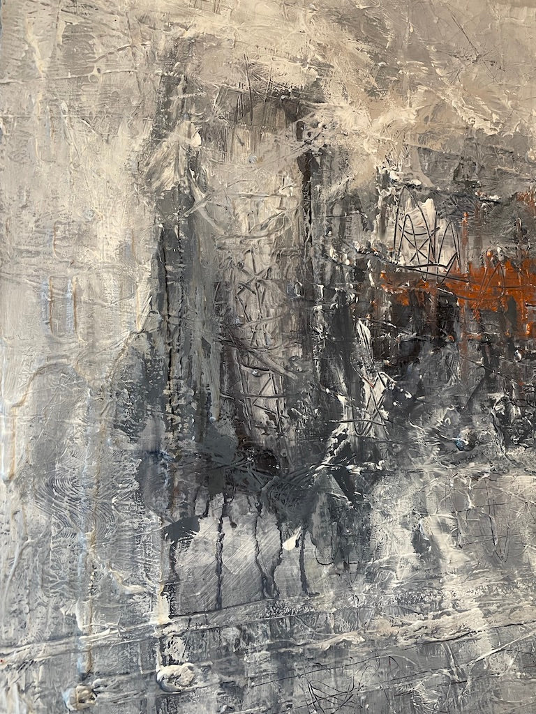 Large Painting - Winter Sun- Eyes Sting