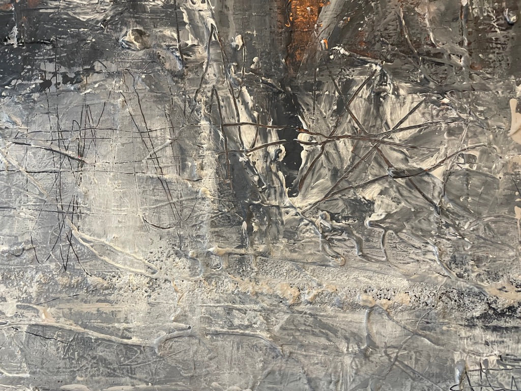 Large Painting - Winter Sun- Eyes Sting
