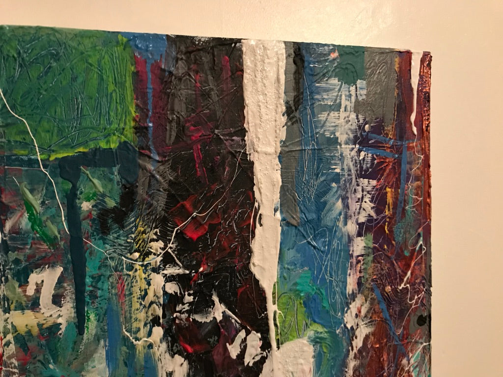 Large Painting - The Robots
