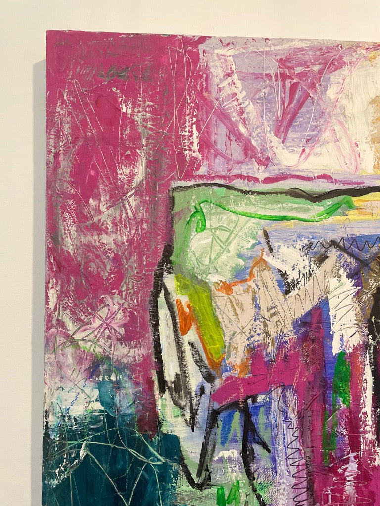 Large Painting - Thoughts of You