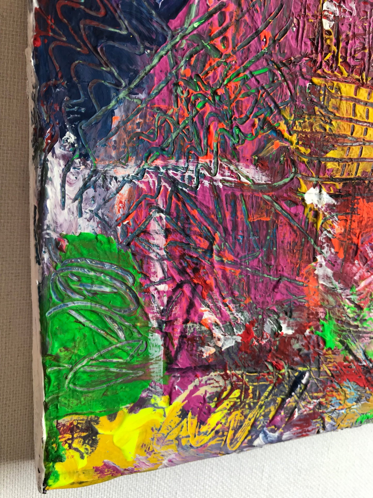 Small Painting - Modern Life