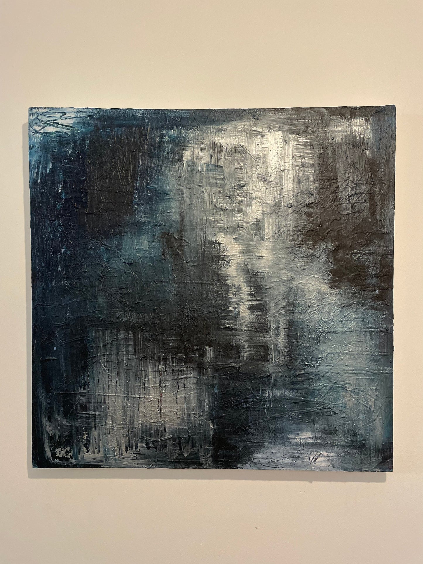 Medium Painting- Waiting for the Storm to Pass