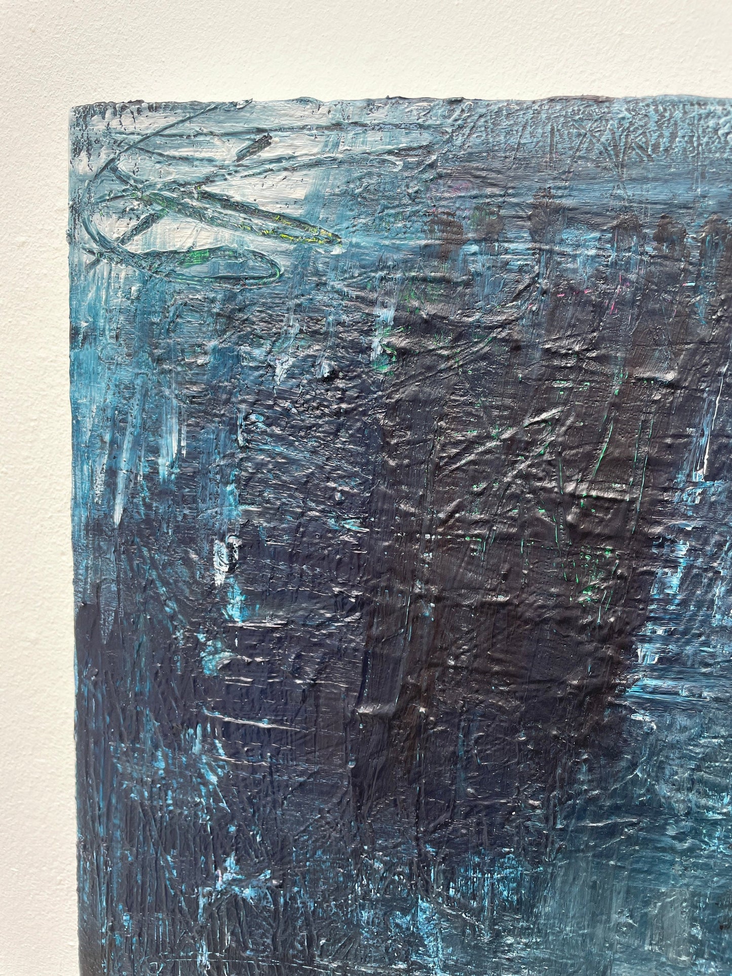 Medium Painting- Waiting for the Storm to Pass