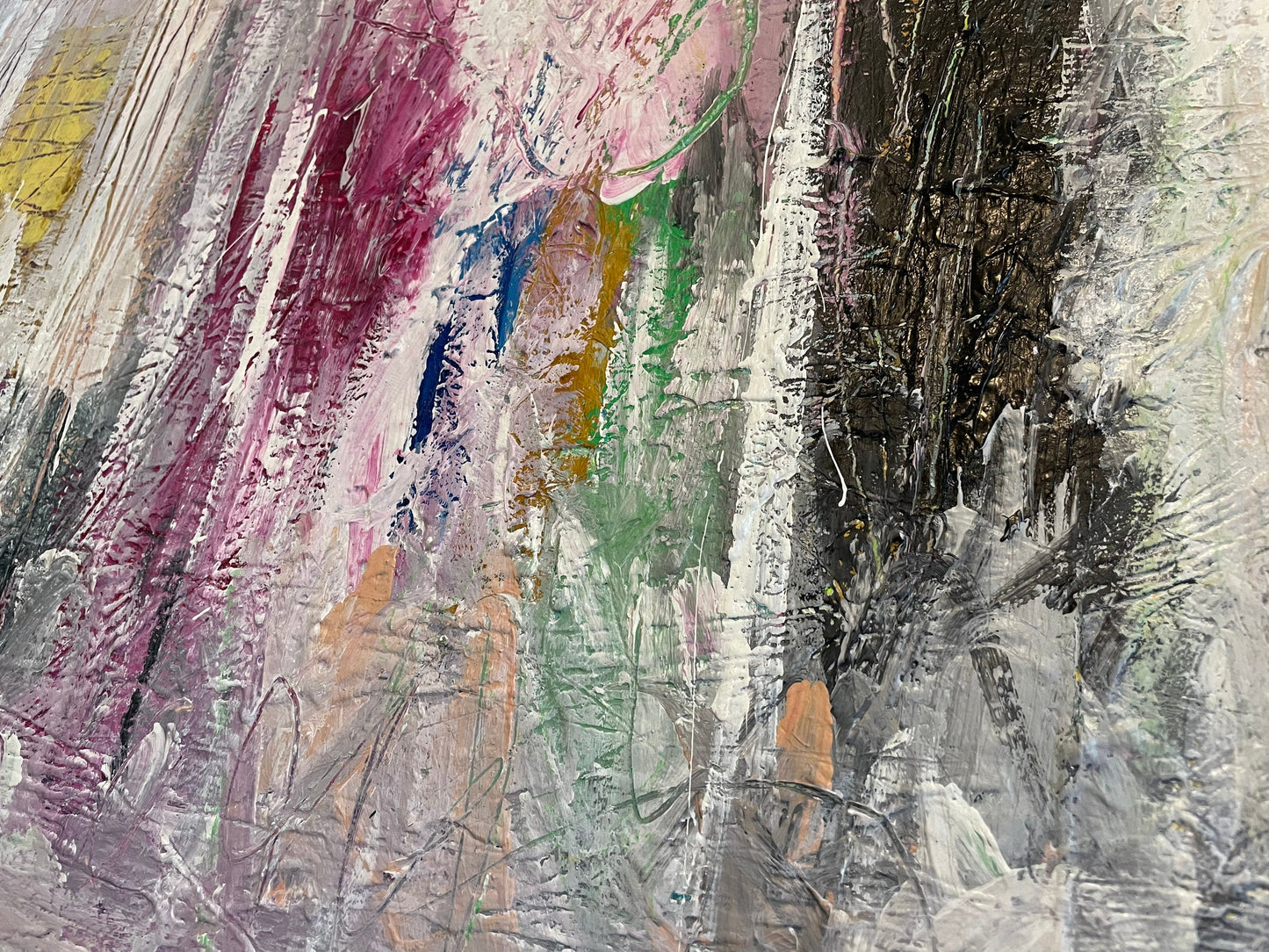 Medium Painting- You See Snippets