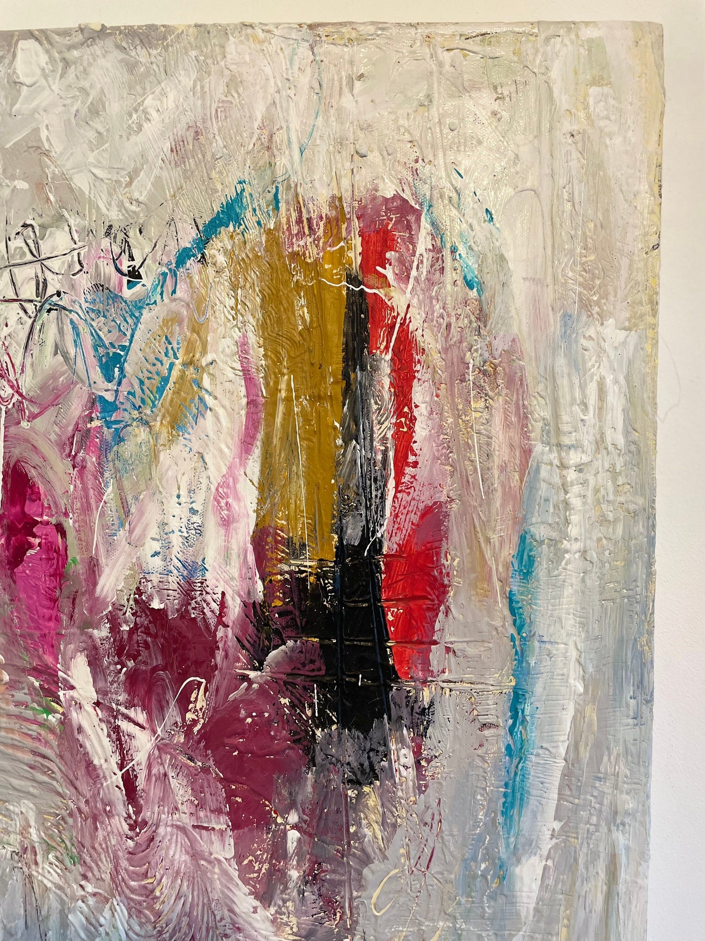 Medium Painting - The Unravelling