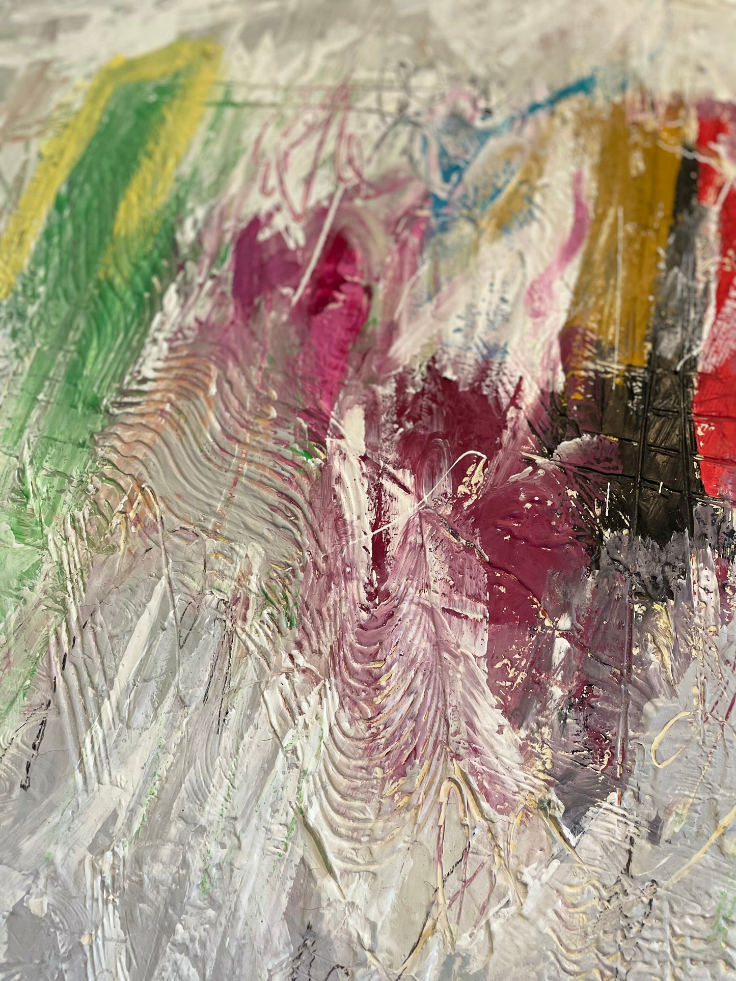 Medium Painting - The Unravelling