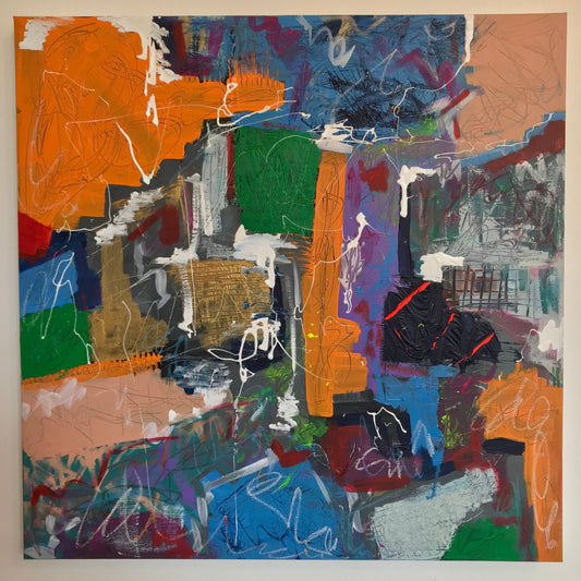 Medium Painting - I Wasn't Even a Failed DJ