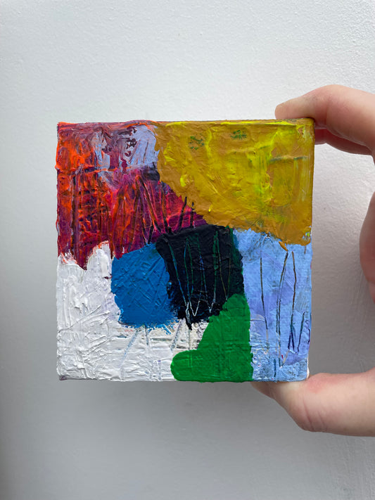 Mini Painting - Alphabet Series - J