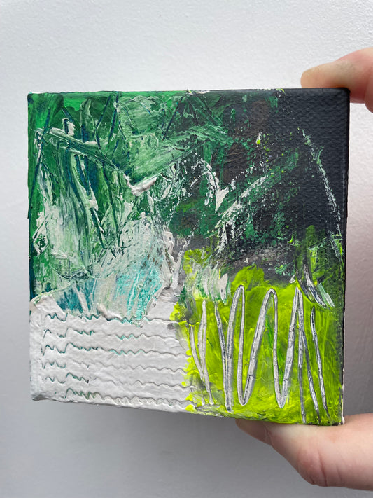 Mini Painting - Alphabet Series - O