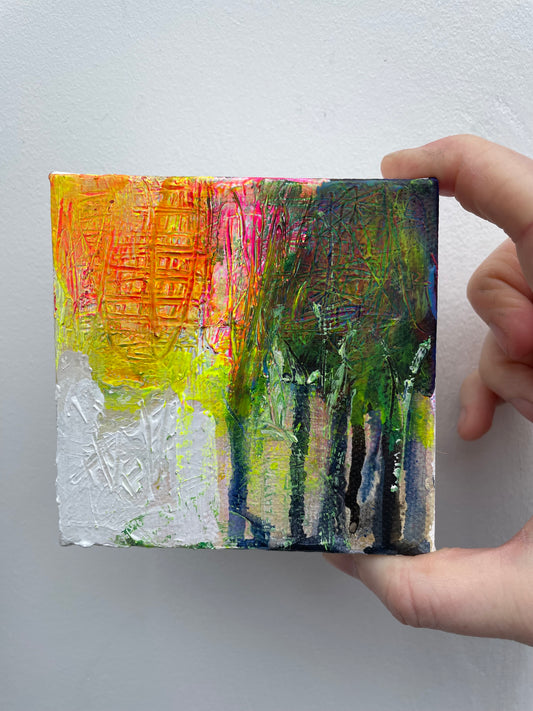 Mini Painting - Alphabet Series - N
