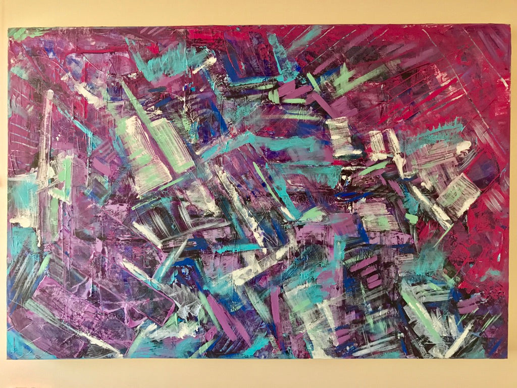 Large Painting - Alien Abyss