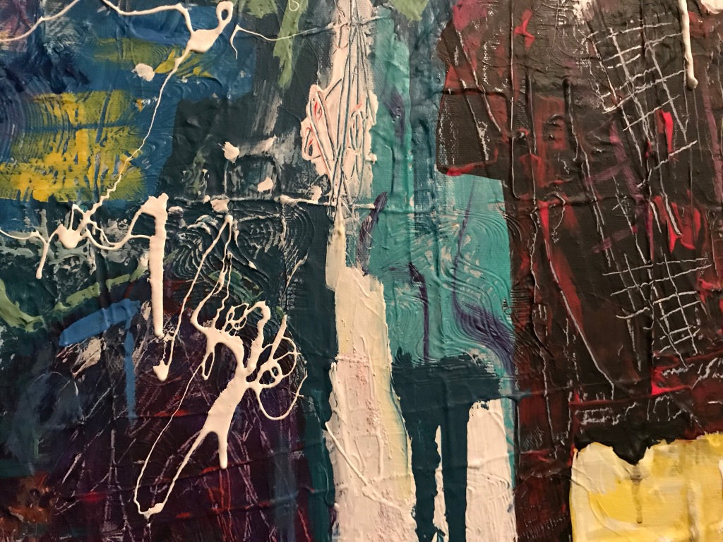 Large Painting - The Robots