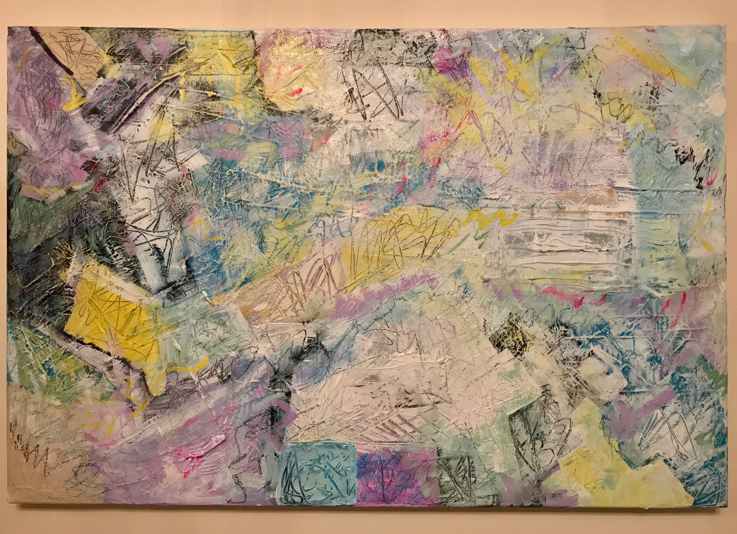 Large Painting -  Secret Garden