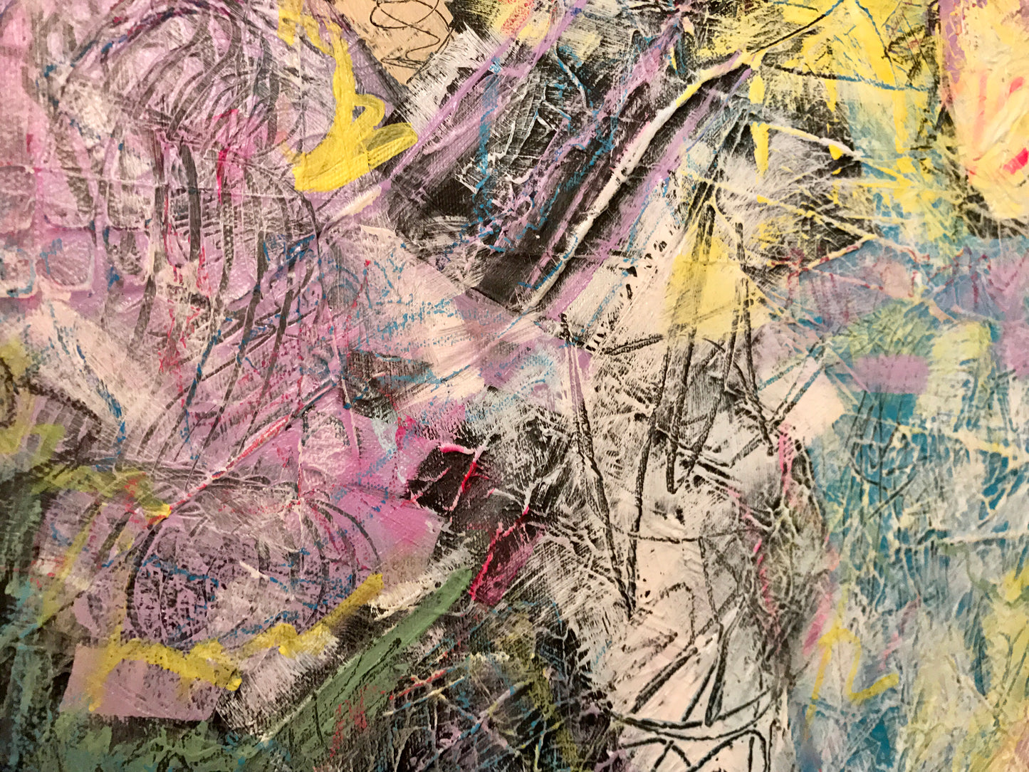 Large Painting -  Secret Garden