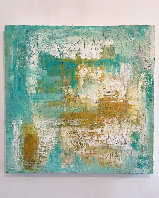 Medium Painting- Sunshine after the Storm