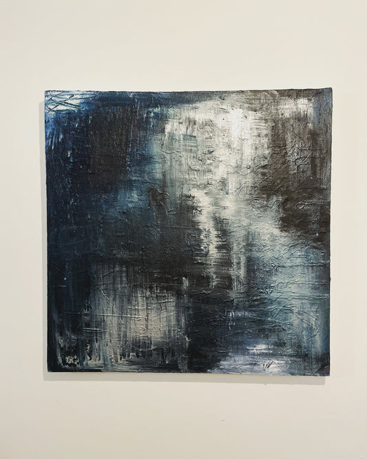 Medium Painting- Waiting for the Storm to Pass