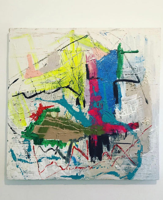 Medium Painting- Storm of the Mind