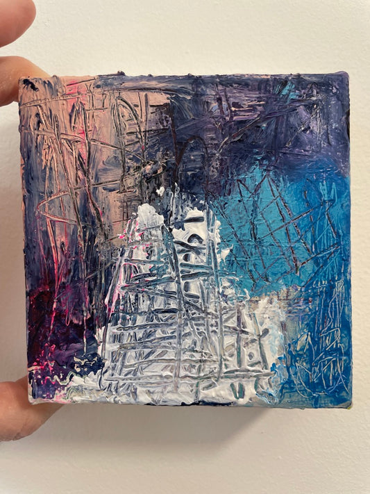 Mini Painting - Alphabet Series - Q